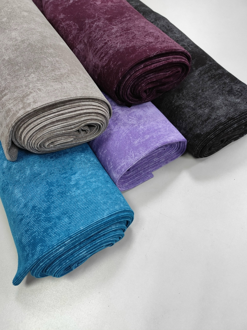Футер 2-х нитка ПЕ, велюр эффект/ Варенка Ченый + есть кашкорсе в тон