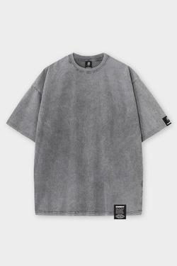 Футболка SHMOT "BLANK" GARMENT DYE Серый