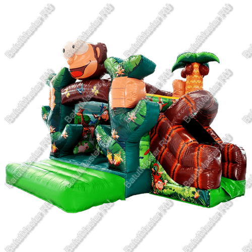 Коммерческий надувной батут "Глазастая обезьянка"