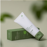 Слабокислотная пенка для умывания с чаем матча Trimay Jeju Matcha Low pH Cleansing Foam, 100 мл