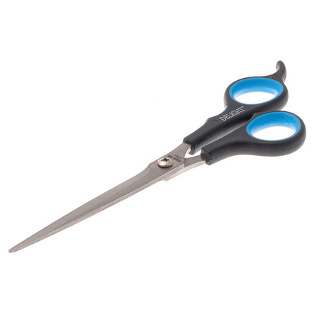 Ножницы DeLIGHT 19,5 см (8") для стрижки полотно 9 см смещённые кольца  87195