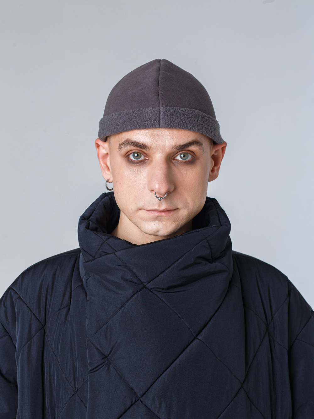 Шапка "Тафья". Серая