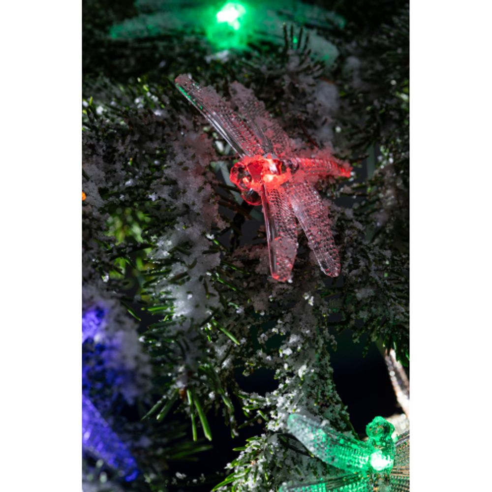 Садовая гирлянда ЭРА ERASF22-16 Стрекоза на солнечной батарее 5,8 м