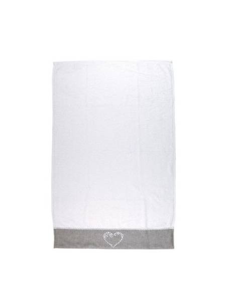 Полотенце "Олмо" большое белое 90x140 см