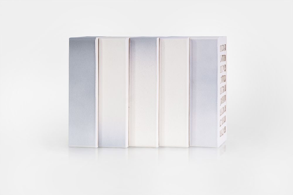 Кирпич керамический облицовочный КРАСНАЯ ГВАРДИЯ Ashen PREMIUM 1НФ