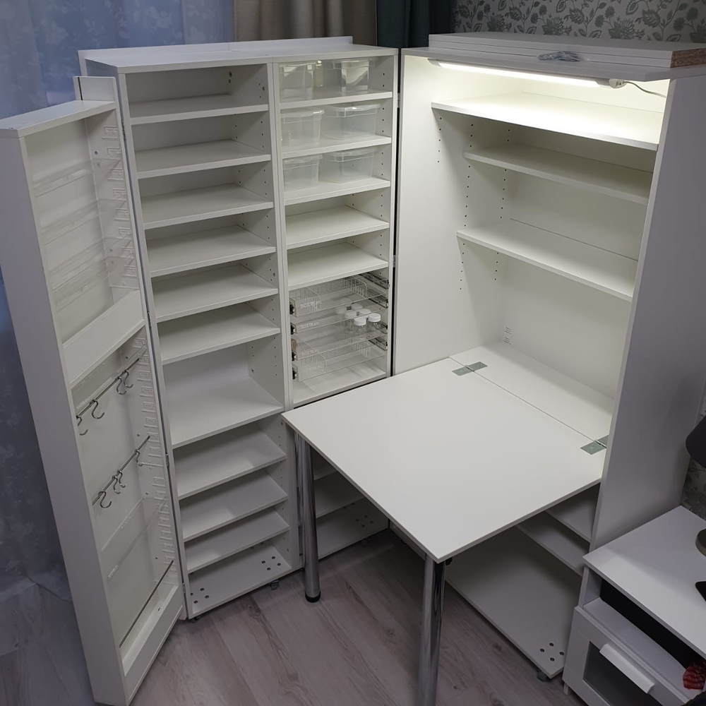 МКЛ Medium Компакт левое открытие - W980 ST2 Белый платиновый В НАЛИЧИИ