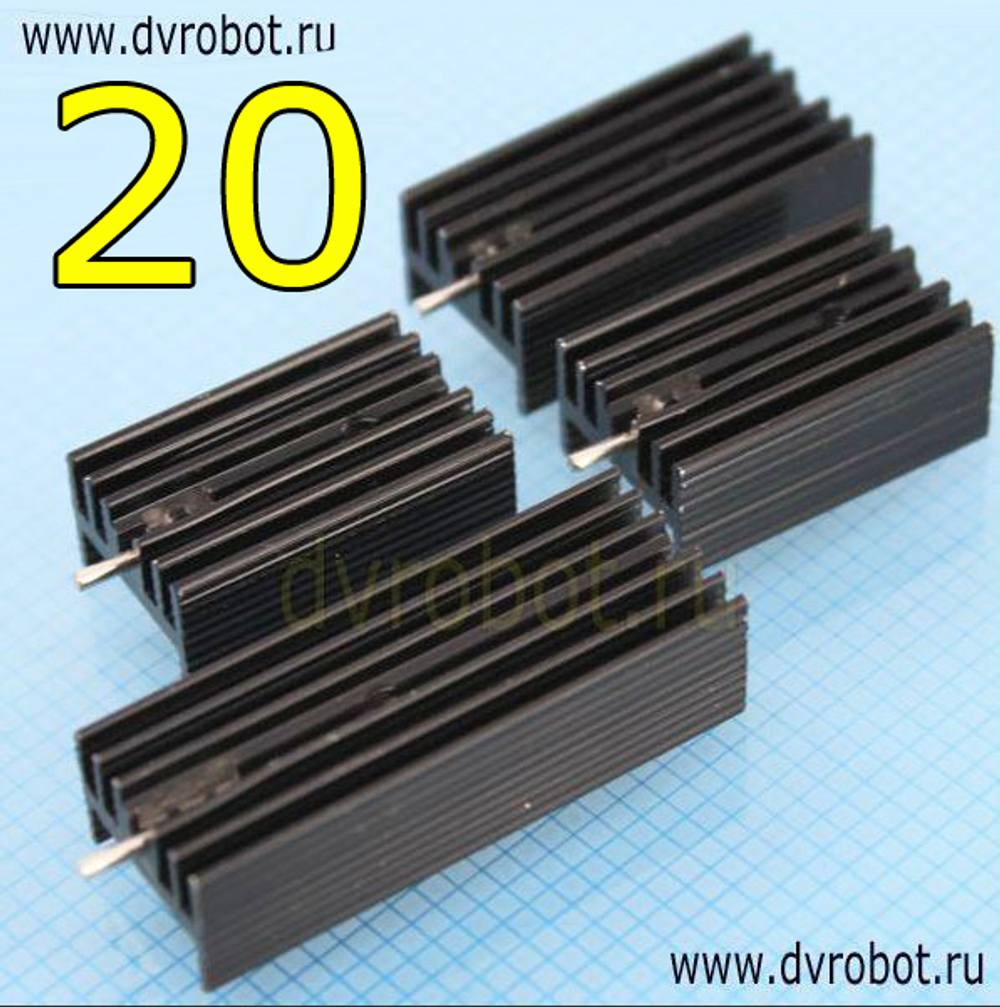 Радиатор TO-220/20*15*11 мм