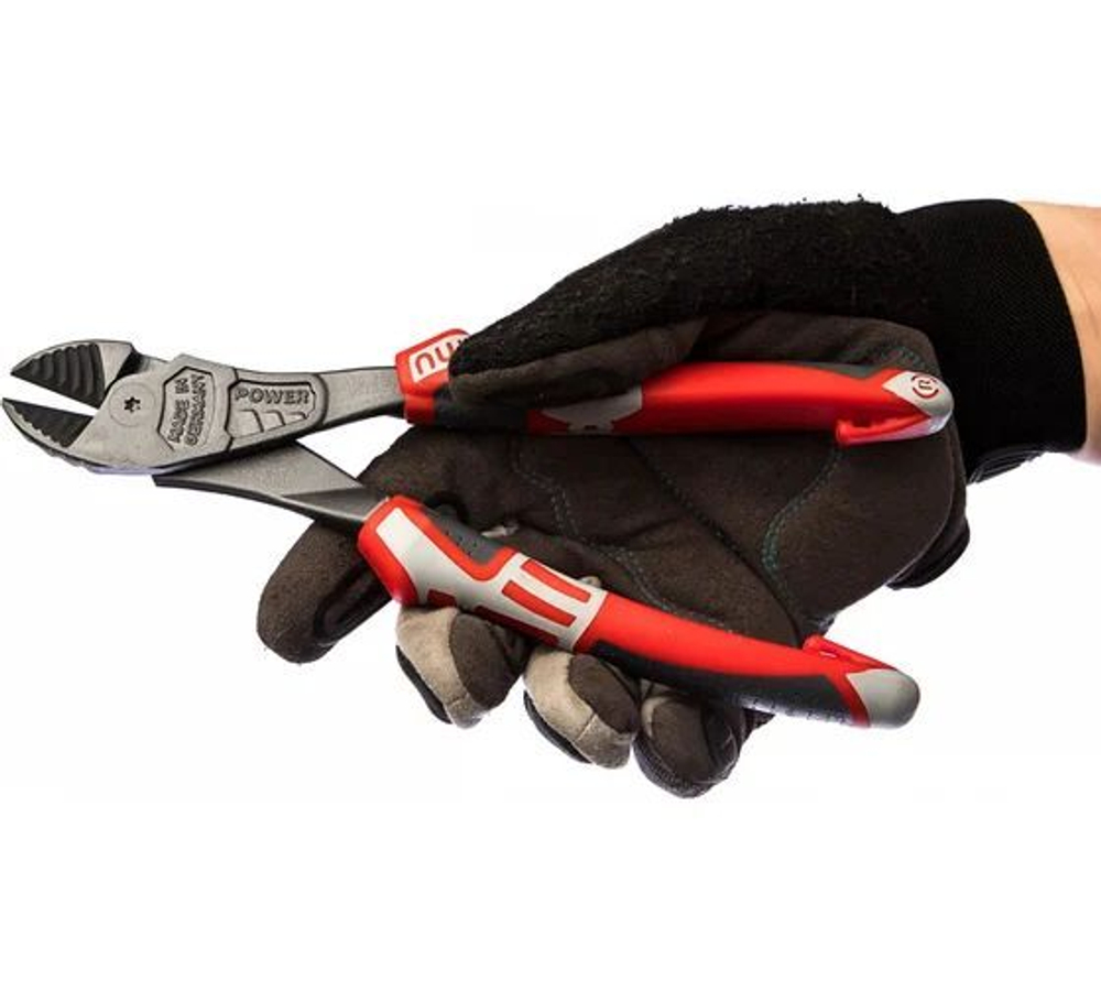 NWS Бокорезы силовые 200 мм, покрытие TitanFinish, рукоятки SoftGripp 3K