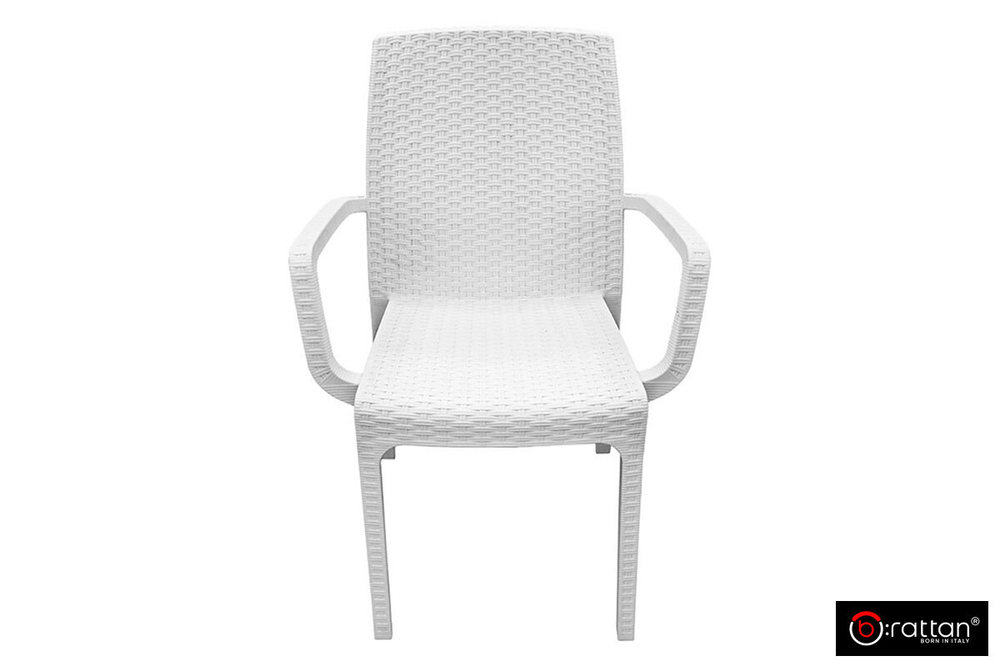 Комплект столовой группы Nebraska Dinner Set, белый