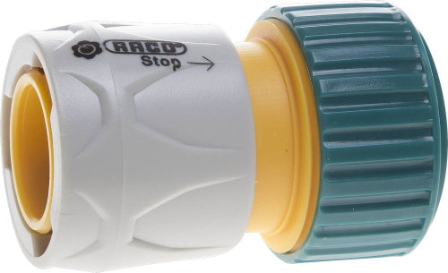 RACO ORIGINAL, 3/4″, с автостопом, для шланга, из ABS пластика, быстросъемный соединитель (4250-55206C)
