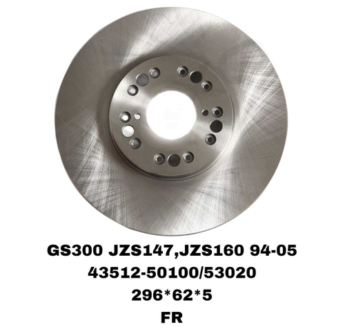 ТОРМОЗНЫЕ ДИСКИ LEXUS GS300 JZS147, JZS160 1993-2005 IS 200/300 98-,LS400 FR