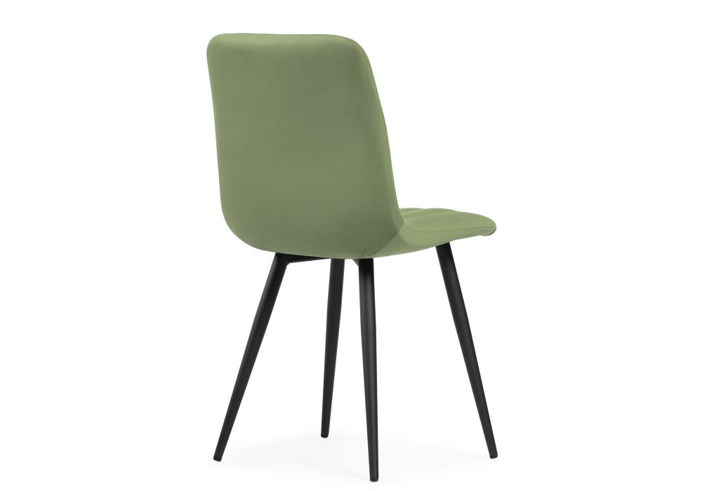 Стул на металлокаркасе Дани зеленый / черный