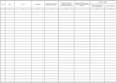 Журнал Здоровье форма №2-лп 120 страниц мягкая обложка