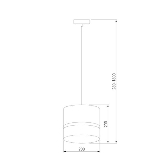 Подвесной светильник TK Lighting 6693 Paglia