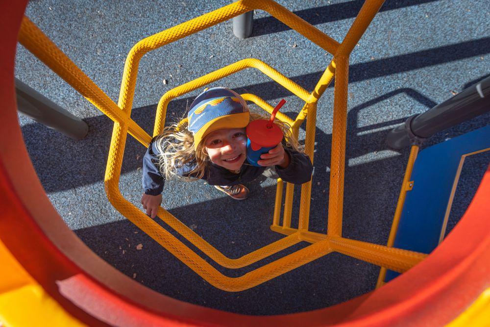 Детский стакан одностенный Klean Kanteen Kid Cup Straw Lid 10oz (296 мл) Mykonos Blue с трубочкой