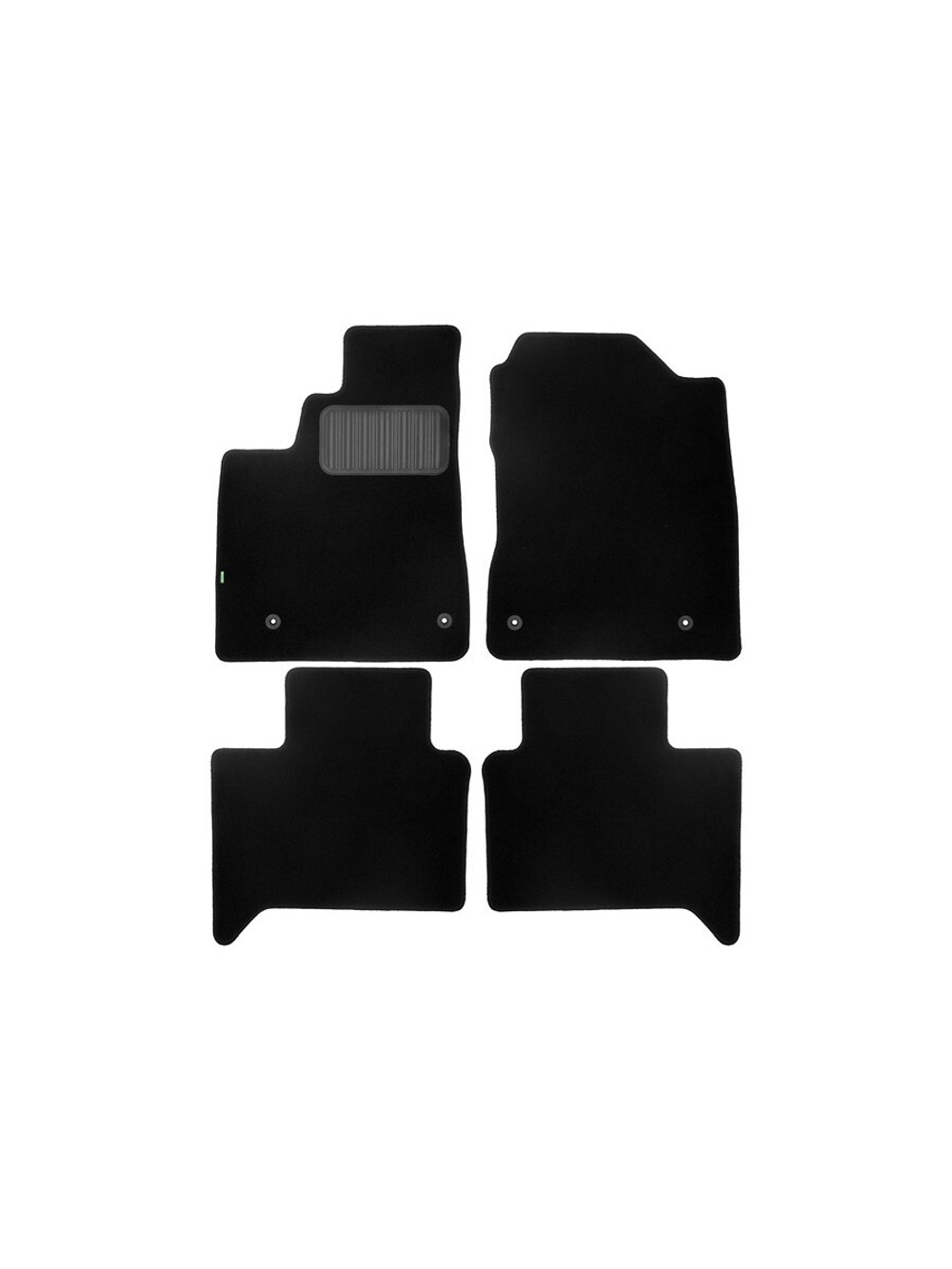 Коврики в салон для DongFeng Mengshi M-Hero 917 2023- Внед5 дв. 0.0 AT Электро, 4шт. KLEVER0209600901210KH