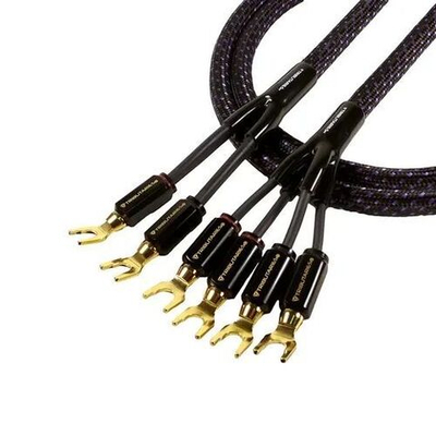 Кабель акустический Tributaries 6BW-L-060D 6Lft. 1.8m (2X4 Spade)