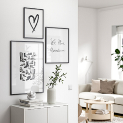 IKEA LOMVIKEN  (ИКЕА ЛОМВИКЕН)  -  Рамка, черная, 50x70 см