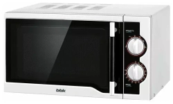 Микроволновая печь BBK 20MWS-712M/WB белый/черный
