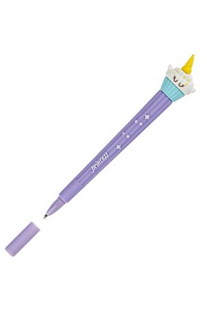 Ручка шариковая фиолетовая "Big Princess Cake", Единорог