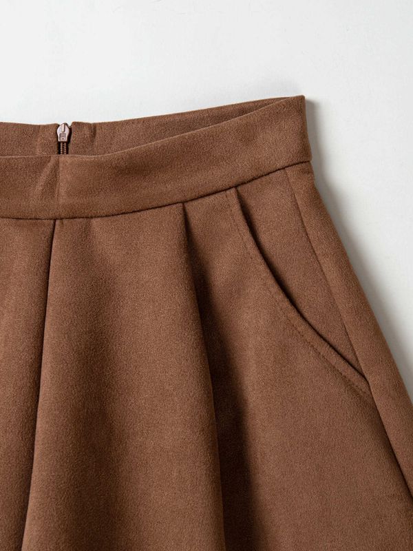 Шорты замшевые 