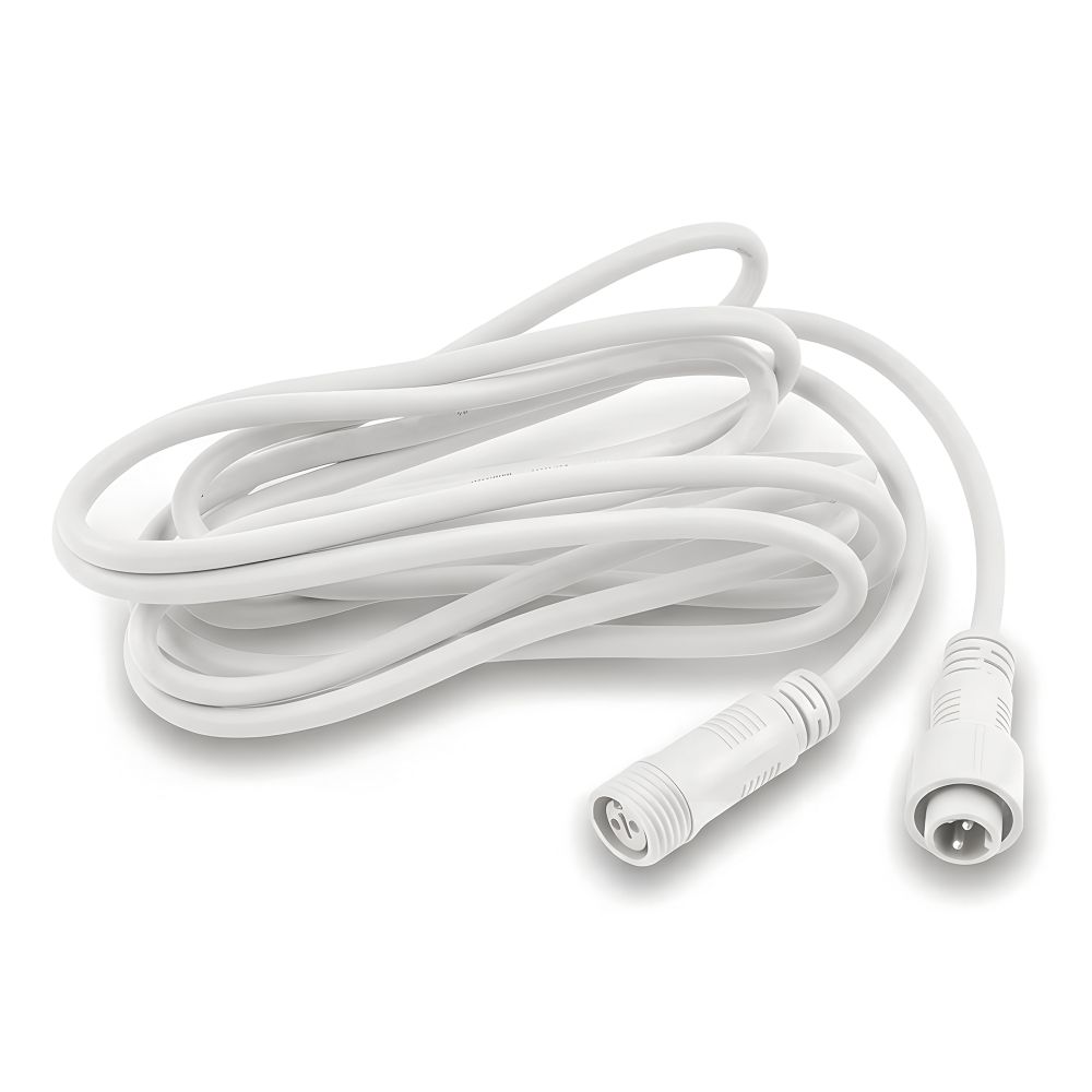UCX-F90 E-3M-WH Удлинитель для гирлянд серии F90PRO. 3м. Статика-мерцание. IP67. Белый. TM Uniel