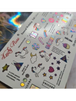 Набор слайдеры 2шт Lucky Rose. Foil 084, 085