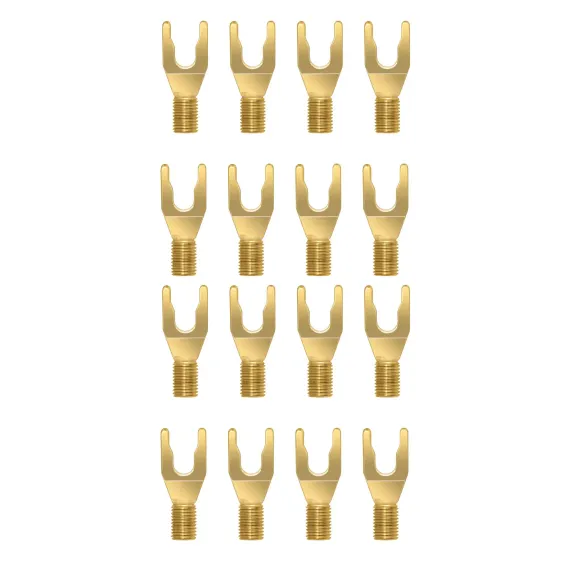Wireworld Uni-Term Gold Spade Set of 16