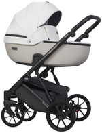 Детская коляска Riko Basic Montana X Ecco 2 в 1 32 White-Light Silver (белый-св.серый)