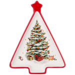 Блюдо Agness "С Новым годом!" 26х20х3см (елка)