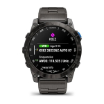 Умные авиационные часы Garmin D2™ Mach 1 Pro с титановым браслетом
