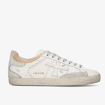 Кожаные кеды Premiata Steven-d 7608M на меху