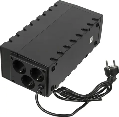 PowerCom Raptor RPT-600A EURO ИБП (Line-Interactive, 600VA / 360W, Tower, 3*EURO) (657704)