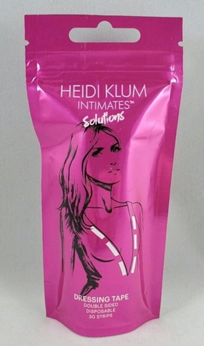 Клейкая лента для фиксации одежды и белья на теле (Цвет: прозрачный)