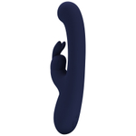 Тёмно-синий вибратор-кролик 22см с LED-дисплеем Pretty Love Lamar Rabbit Vibrator & G-Spot Dark Blue BW-500004-LED-2