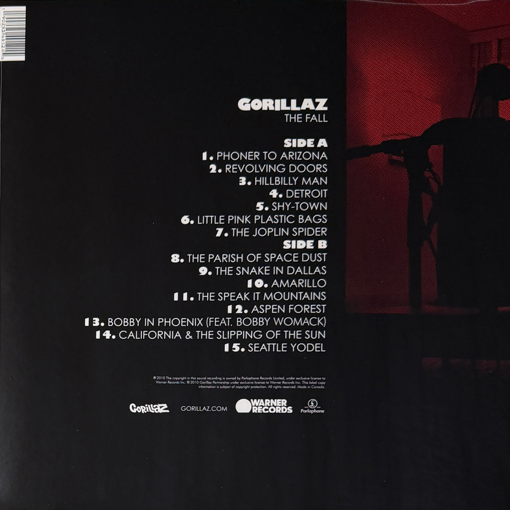 Виниловая пластинка Gorillaz ‎– The Fall LP