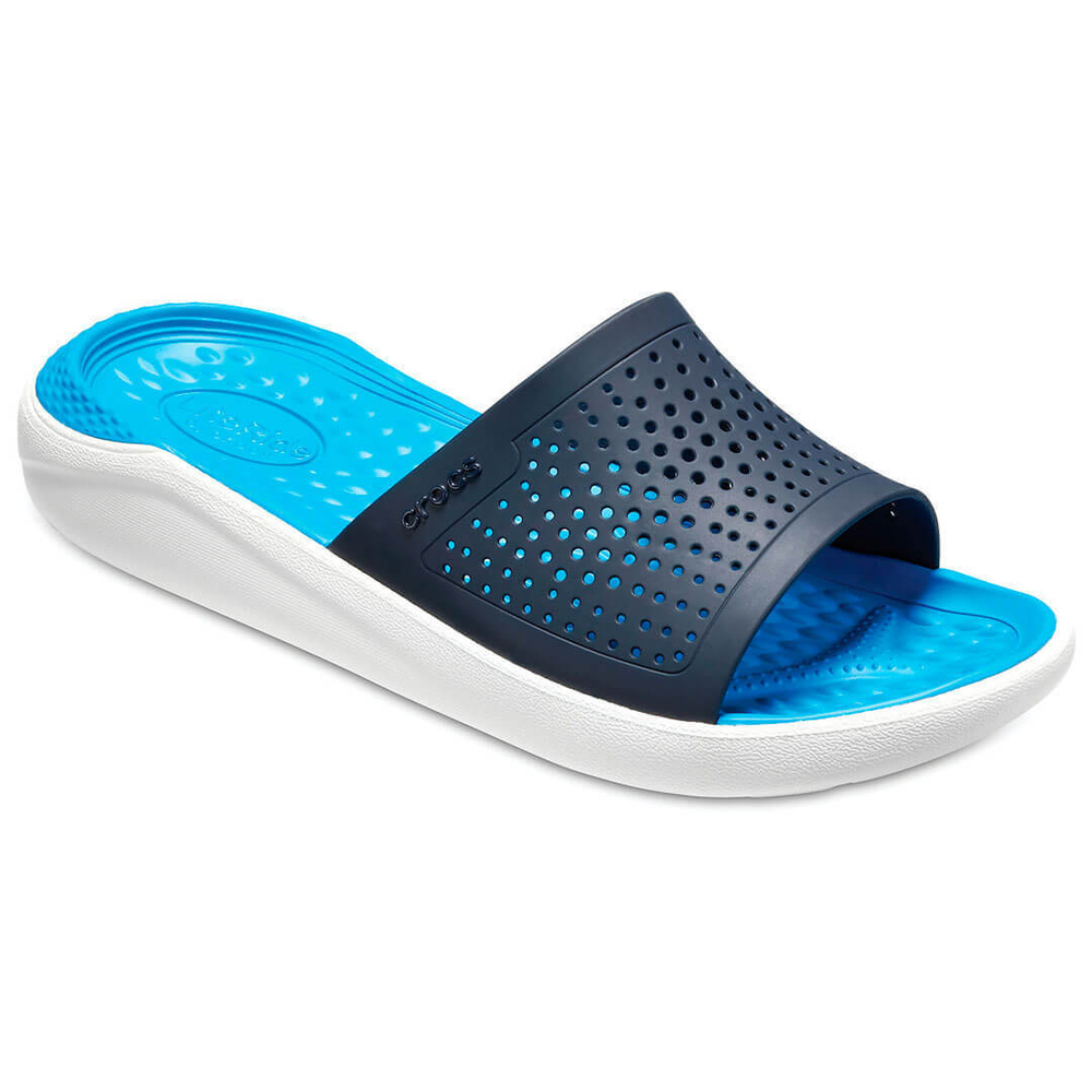Шлепанцы Crocs LiteRide Slide Navy White