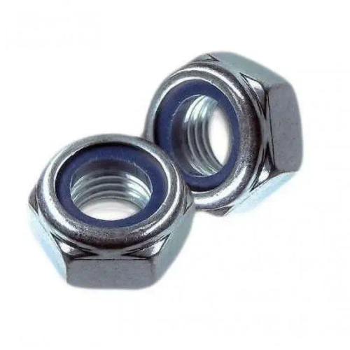 Гайка м8 50 шт самоконтрящаяся DIN 985 оцинкованная