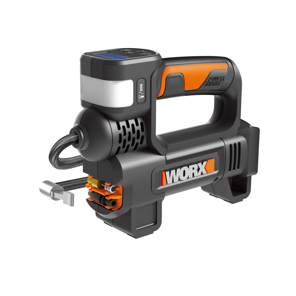 Насос аккумуляторный с фонарем WORX WX092.9 20В