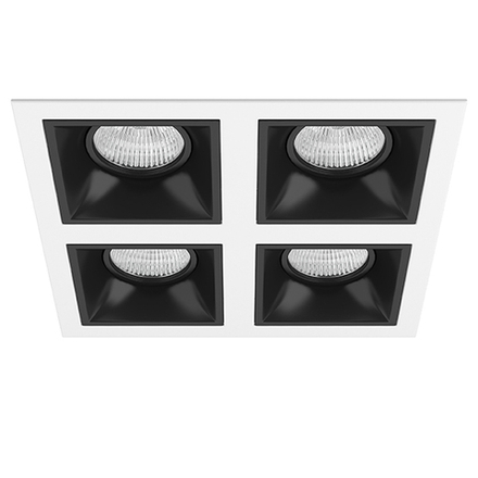 D54607070707 Светильник DOMINO QUADRO МR16 (214546+214507+214507+214507+214507)