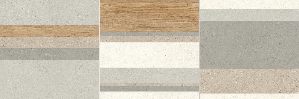 Настенная плитка Alma Ceramica TWU3090AGL14R Angola 30x90 микс матовая под камень / под дерево /