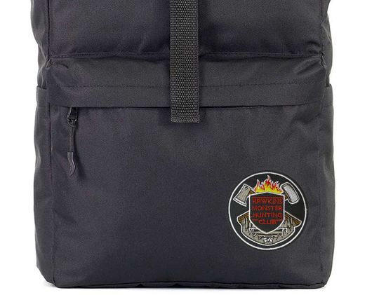 Нашивка термоаппликация на одежду и на рюкзак. Hawkins Monster Hunting Club