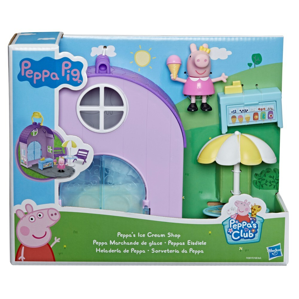 Hasbro Peppa Pig - Набор "Кафе-мороженое" + фигурка Пеппы F4387 / артикул   F2168 F4387  / GTIN 5010993933242
