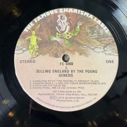 Винтажная виниловая пластинка LP Genesis Selling England By The Pound (Canada 1973)