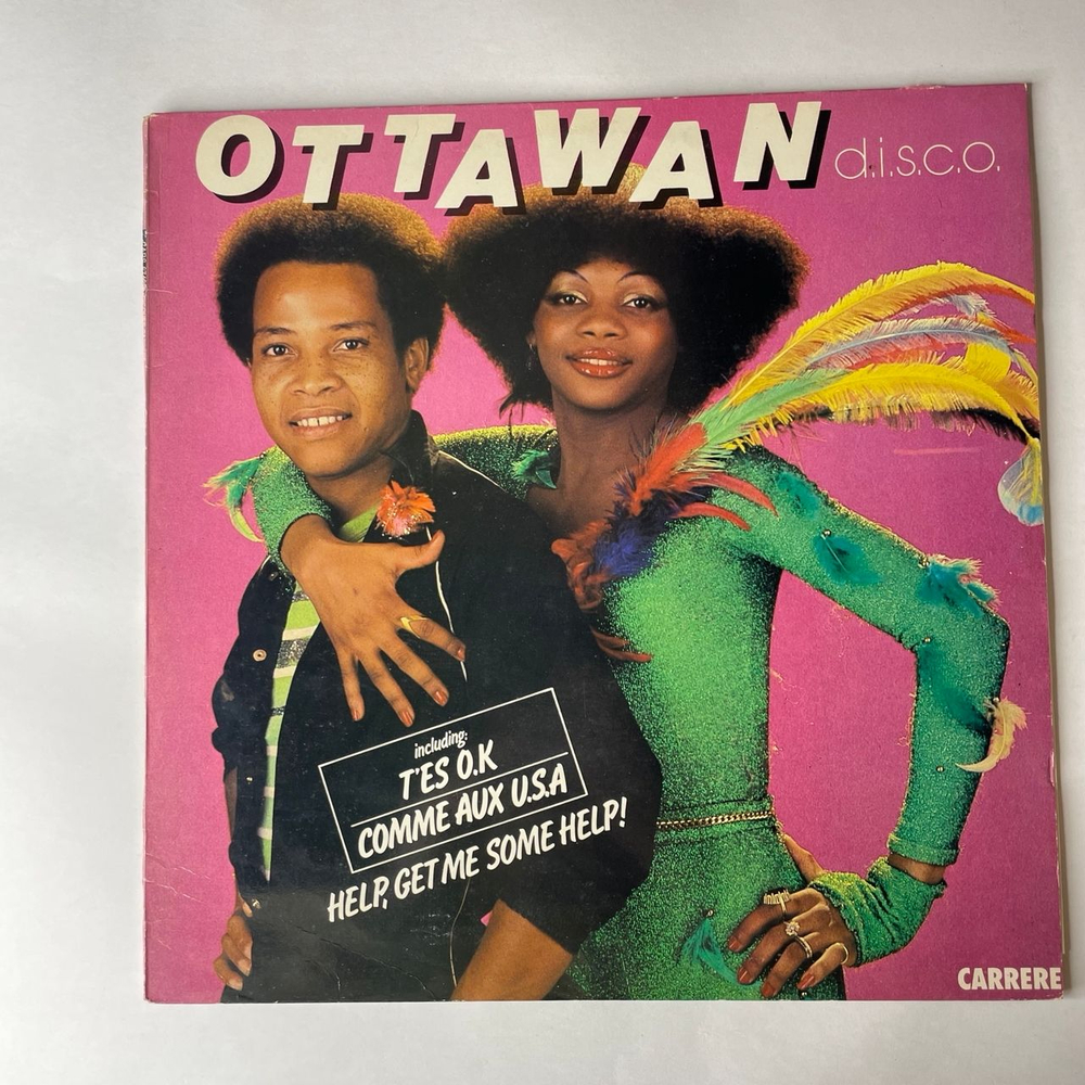 Винтажная виниловая пластинка LP Ottawan D.I.S.C.O. (Швеция 1980)