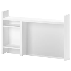 МИККЕ MICKE Надставка на письменный стол 105х65 см, белая