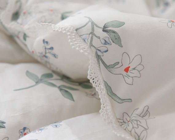 Одеяло Аселия (зел) микроволокно в сатине всесезонное