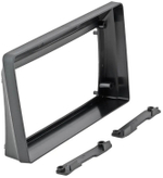 Магнитола для Nissan Pathfinder R51 2010-2014 (штатная нави, взамен нижнего блока кнопок) - Teyes CC3-2K-360 монитор 9.5" 2K QLED на Android 10, 6Гб+128Гб, CarPlay, 4G SIM-слот, 4 камеры в комплекте