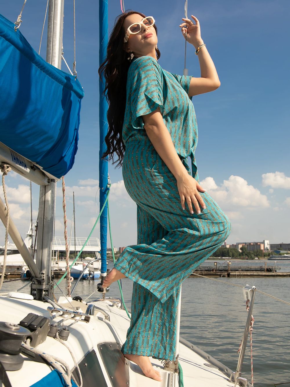 Костюм Чистый лист (бирюзовый) К15900-7М LT Collection