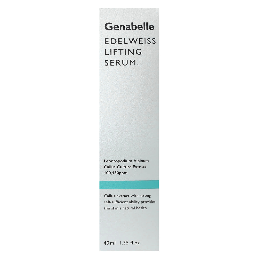 Genabelle, Лифтинговая сыворотка Edelweiss, 40 мл (1,35 жидк. Унции)